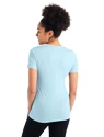 Dames T-shirt Icebreaker Tech Lite II SS Scoop Tee Fabulous Fer Haze