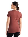 Dames T-shirt Icebreaker  Tech Lite II SS Tee Grape