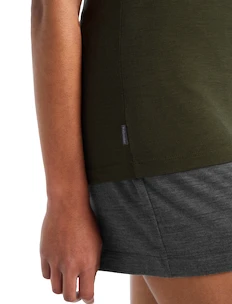 Dames T-shirt Icebreaker  Tech Lite II SS Tee Loden