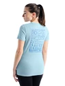 Dames T-shirt Icebreaker Tech Lite II SS Tee Mountain Lake Haze