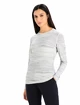 Dames T-shirt Icebreaker  W 200 Oasis LS Crewe Ski