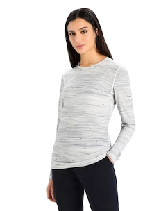 Dames T-shirt Icebreaker  W 200 Oasis LS Crewe Ski