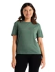Dames T-shirt Icebreaker  W Central SS Tee SAGE