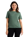 Dames T-shirt Icebreaker W Central SS Tee SAGE