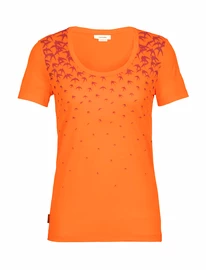 Dames T-shirt Icebreaker W Tech Lite II SS Scoop T Flash