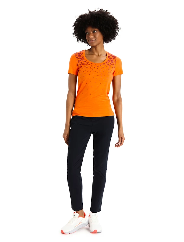 Dames T-shirt Icebreaker  W Tech Lite II SS Scoop T Flash L