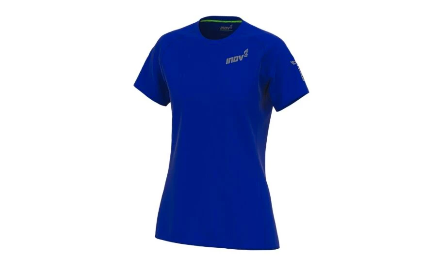 Dames T-shirt Inov-8  Base Elite SS Blue