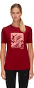 Dames T-shirt Mammut Core T-Shirt Blood Red