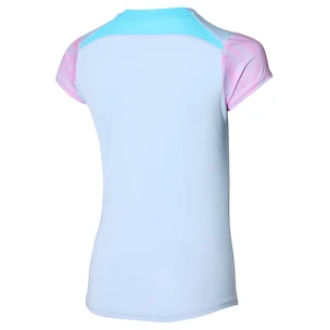 Dames T-shirt Mizuno  Charge Printed Tee  Halogen Blue