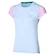 Dames T-shirt Mizuno  Charge Printed Tee  Halogen Blue