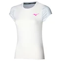 Dames T-shirt Mizuno  Charge Printed Tee  White