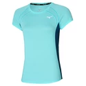 Dames T-shirt Mizuno DryAeroFlow Tee Angel Blue