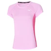 Dames T-shirt Mizuno DryAeroFlow Tee Pink Lavender