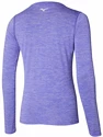 Dames T-shirt Mizuno  Impulse Core LS Tee Simply Purple