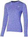 Dames T-shirt Mizuno  Impulse Core LS Tee Simply Purple