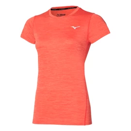 Dames T-shirt Mizuno Impulse Core Tee Living Coral