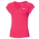 Dames T-shirt Mizuno  Tee Rose Red