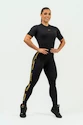 Dames T-shirt Nebbia Intense Women's Workout Jumpsuit Focus 823 Gold XS