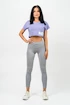 Dames T-shirt Nebbia POWERHOUSE Oversized Crop Top 279 purple