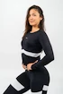 Dames T-shirt Nebbia True Hero Long Sleeve Sporty Top black M