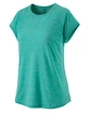 Dames T-shirt Patagonia  Ridge Flow Shirt Fresh Teal