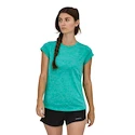 Dames T-shirt Patagonia Ridge Flow Shirt Fresh Teal