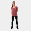 Dames T-shirt Salewa Puez melange dry Mauvemood