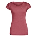 Dames T-shirt Salewa Puez melange dry Mauvemood