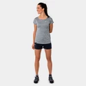 Dames T-shirt Salewa  Puez Melange Dry S/S Tee Quiet Shade Melange