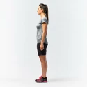 Dames T-shirt Salewa  Puez Melange Dry S/S Tee Quiet Shade Melange