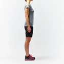 Dames T-shirt Salewa  Puez Melange Dry S/S Tee Quiet Shade Melange