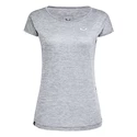 Dames T-shirt Salewa  Puez Melange Dry S/S Tee Quiet Shade Melange