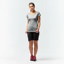 Dames T-shirt Salewa  Puez Melange Dry S/S Tee Quiet Shade Melange