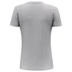 Dames T-shirt Salewa Solidlogo Dri-release Heather grey