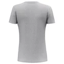 Dames T-shirt Salewa  Solidlogo Dri-release Heather grey