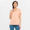Dames T-shirt Salomon  Agile SS Tee Sirocco