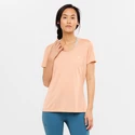 Dames T-shirt Salomon  Agile SS Tee Sirocco