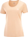 Dames T-shirt Salomon  Agile SS Tee Sirocco