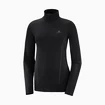 Dames T-shirt Salomon  Comet Seamless HZ Black/Ebony