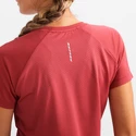 Dames T-shirt Salomon Cross Rebel SS Tee Earth Red