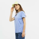 Dames T-shirt Salomon Outline Summer SS Tee Provence