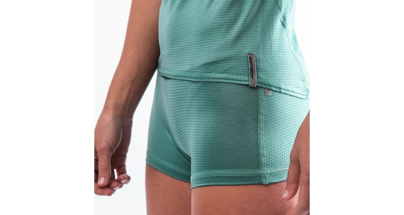 Dames T-shirt Sensor  Coolmax Tech Mint