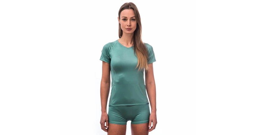 Dames T-shirt Sensor  Coolmax Tech Mint