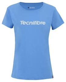 Dames T-shirt Tecnifibre Club Cotton Tee Azur