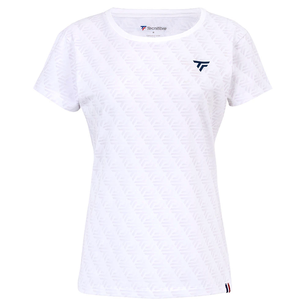 Dames T-shirt Tecnifibre  Graphic Tee White 2024