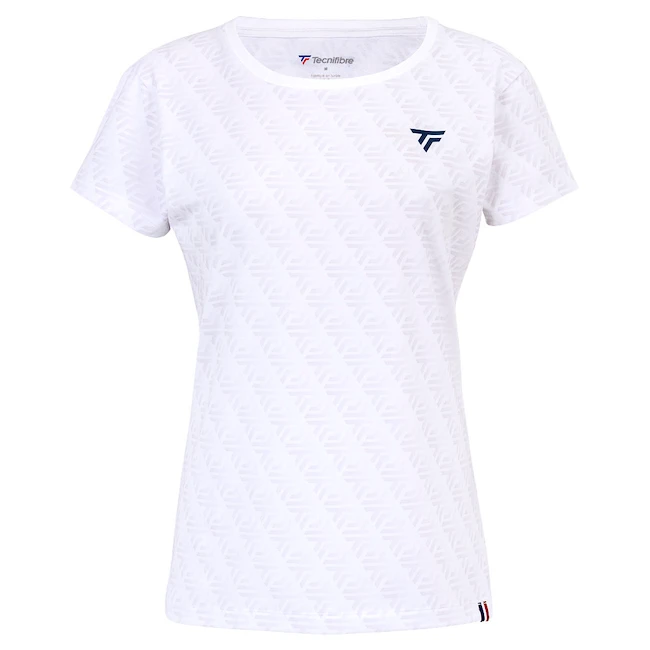 Dames T-shirt Tecnifibre  Graphic Tee White 2024