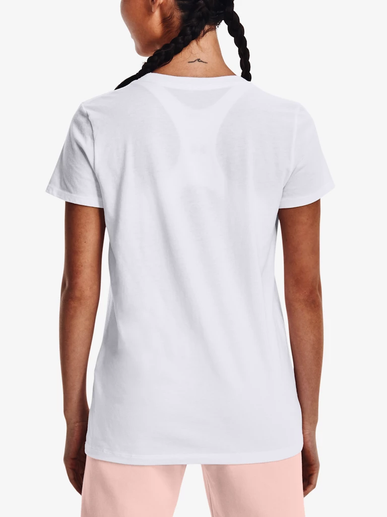 Dames T-shirt Under Armour  GRADIENT PILL SS-WHT