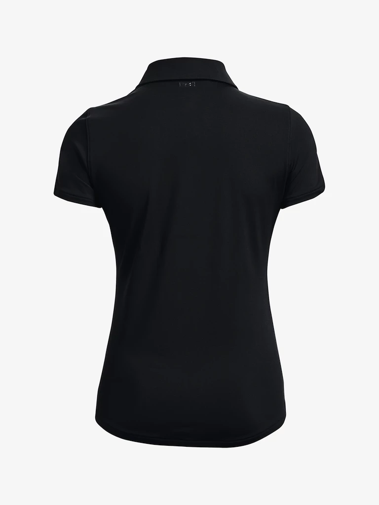 Dames T-shirt Under Armour  Playoff SS Polo -BLK