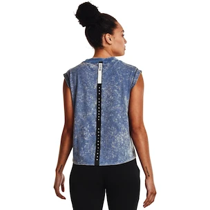 Dames T-shirt Under Armour  Run Anywhere Short Sleeve-BLU