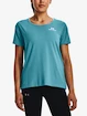 Dames T-shirt Under Armour  Rush Energy SS-BLU XS